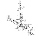 Kenmore 3631401191 motor-pump mechanism diagram