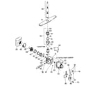 Kenmore 3631410694 motor-pump mechanism diagram