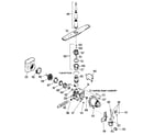 Kenmore 3631431591 motor-pump mechanism diagram