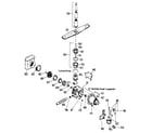 Kenmore 3631441591 motor-pump mechanism diagram