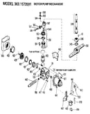 Motor pump mechanism