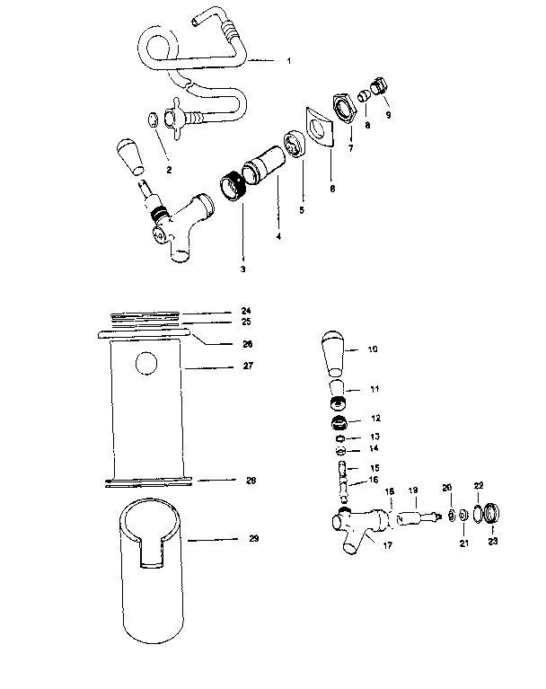 "tr" draught arm