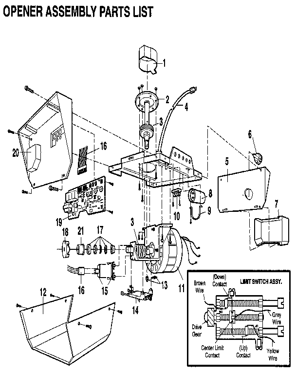 OPENER ASSEMBLY