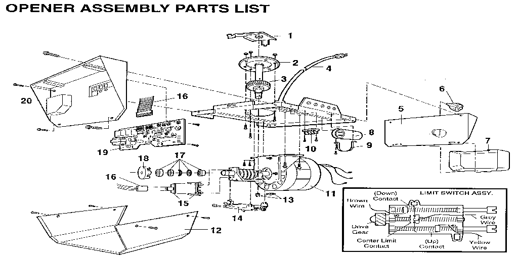 Opener assembly