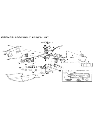 Opener assembly