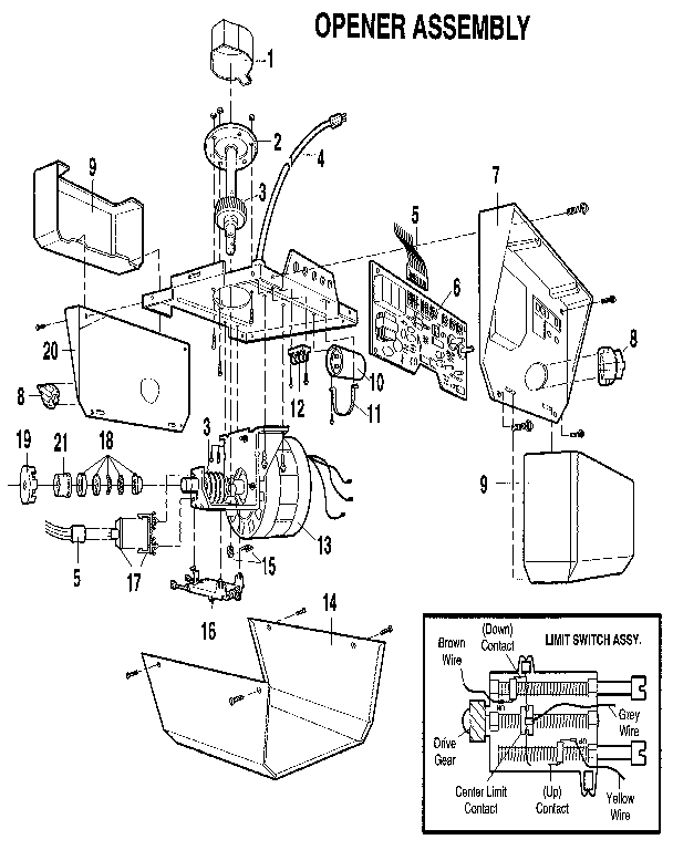 Opener assembly