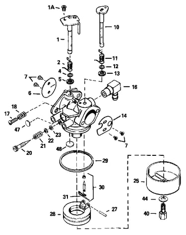Carburetor 632650 (71/143)
