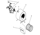 ICP NDLK075DF07 blower diagram