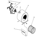 ICP NDLK125DK05 blower diagram