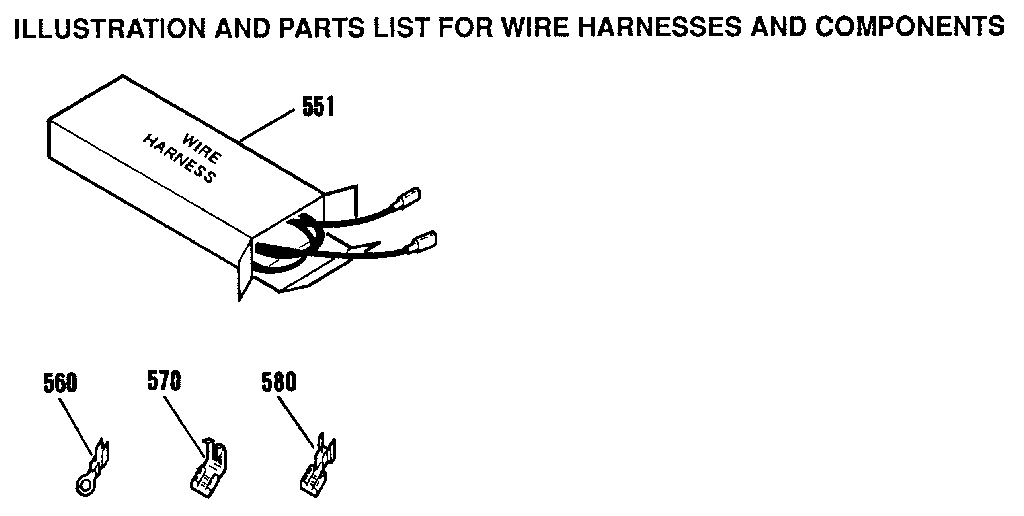 Wire harness and component