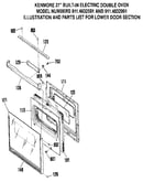 Lower door section