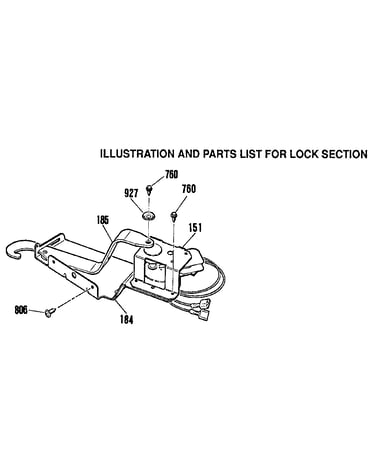 Lock section