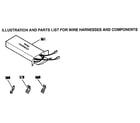 Kenmore 9119333190 wire harness & components diagram