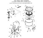 Kenmore 41799160820 tubs, water, valve, lid switch diagram