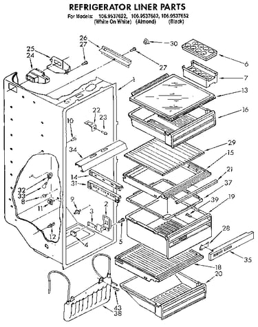 Refrigerator liner