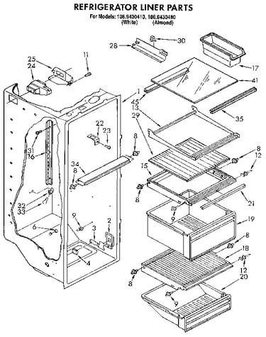 Refrigerator liner