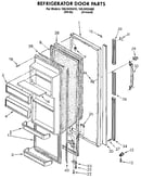 Refrigerator door