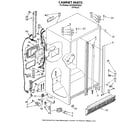Whirlpool ED25DQXYN02 cabinet diagram