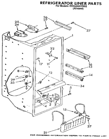 Refrigerator liner