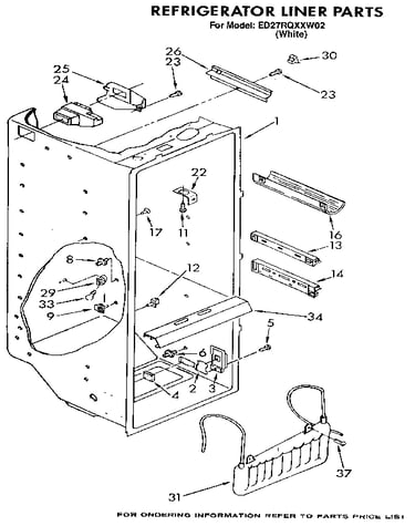 Refrigerator liner