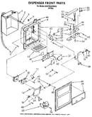 Dispenser front
