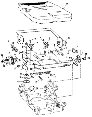 Ribbon feed mechanism