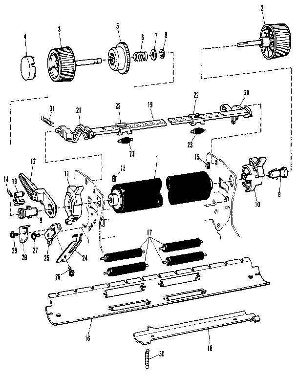 PLATEN MECHANISM