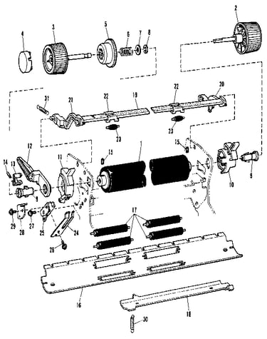 Platen mechanism