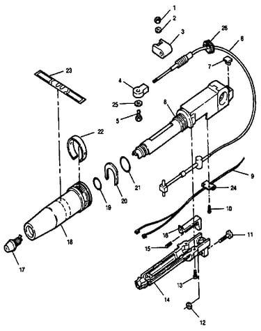 Steering handle and twist grip throttle