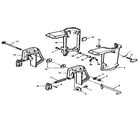 Craftsman 225587494 swivel bracket and stern brackets diagram