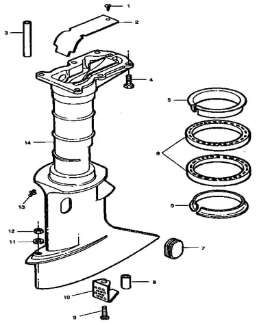 Motor leg