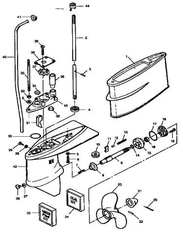 Gear housing