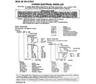 LXI 56443218192 chassis electrical parts list diagram