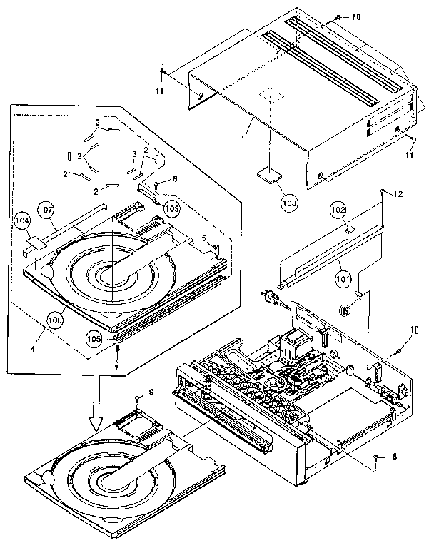 Exterior section