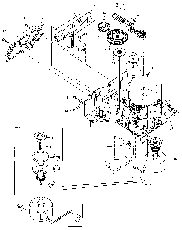 Chassis section