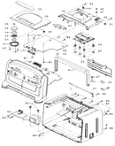 Cabinet exploded view (1)