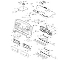 Fisher PH-D5500 cabinet exploded view (2) diagram