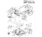 Magnavox VR3310AT01 moving mechanism section diagram