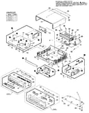 Chassis frame & casing parts section