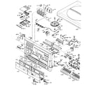 Soundesign 6848AC3 no parts list (front panel assembly) diagram