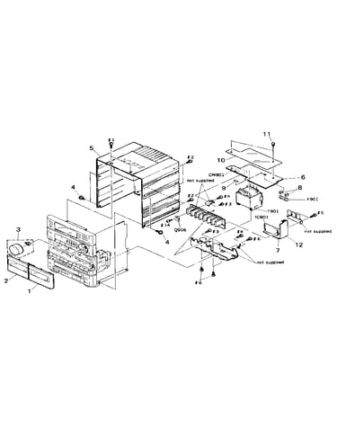 Case, power section