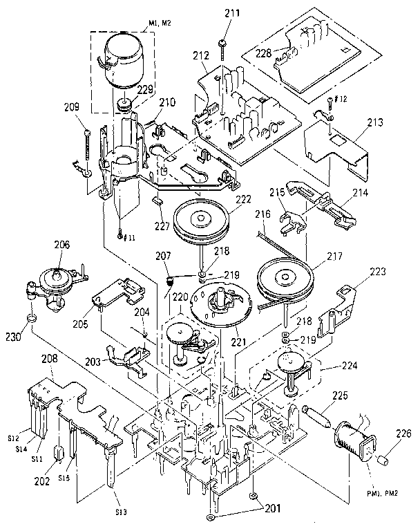 MECHANISM DECK SECTION (2)