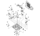Sony CCD-FX311 mechanism chassis assembly (2) diagram