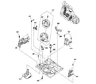Sony CCD-FX510 mechanism chassis assembly (1) diagram