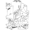 Kenmore 11089419820 cabinet diagram