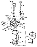 Carburetor no. 632650
