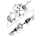 Craftsman 143436042 starter motor no. 35763a diagram