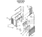 Kenmore 1069710531 cabinet diagram