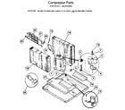 Kenmore 2539720840 compressor diagram