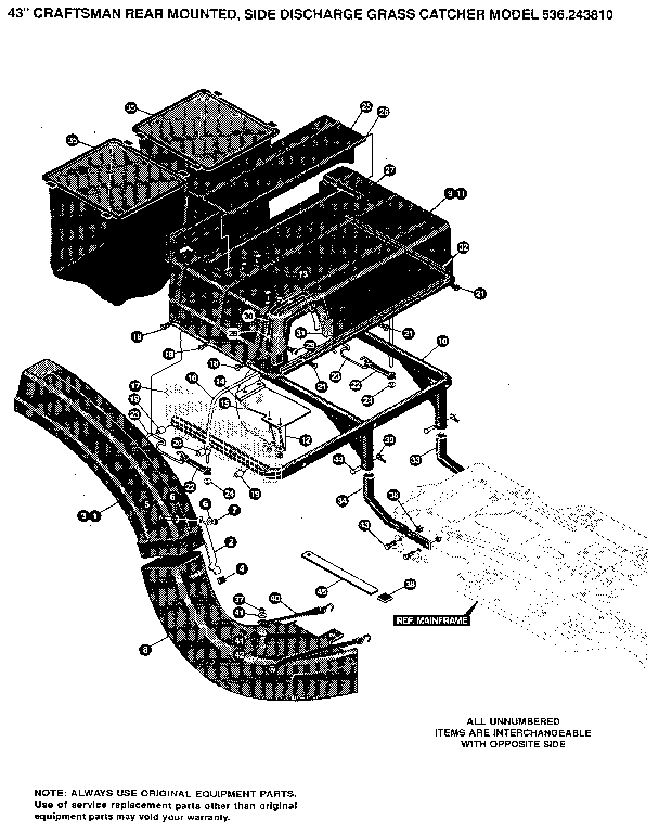 Replacement parts